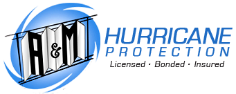 A&M HURRICANE PROTECTION logo