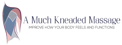 A Much Kneaded Massage located inside Roseville Healing Arts Center logo