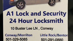 A1 lock and security logo