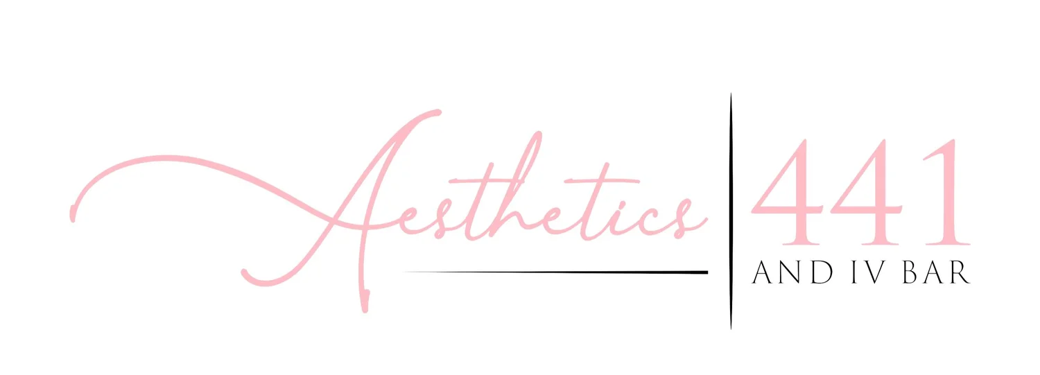Aesthetics 441 & IV Bar logo