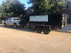 Alpha Omega Junk Removal logo
