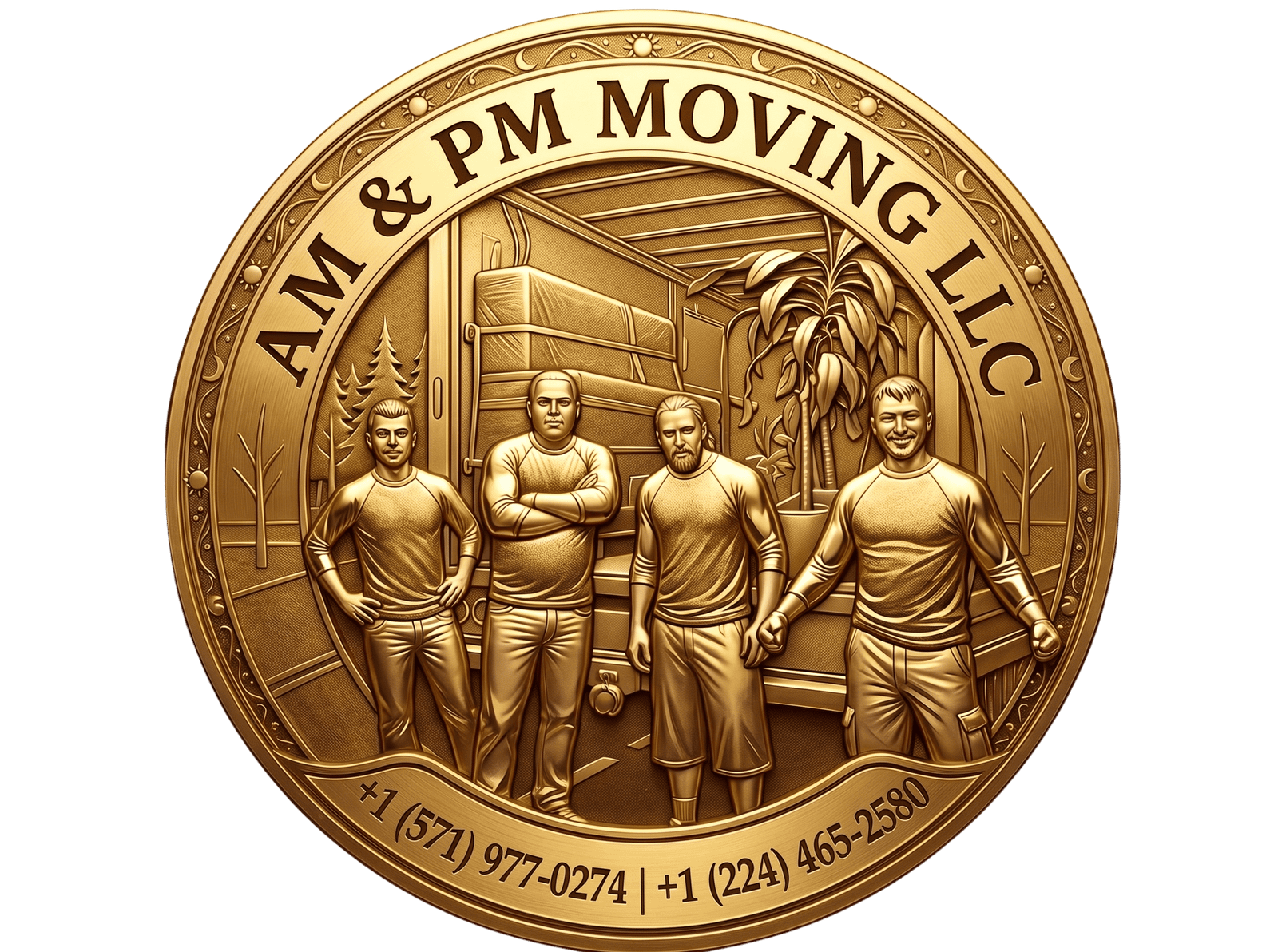 AM & PM Moving LLC logo