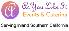 As You Like It Events & Catering logo