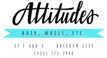Attitudes Hair, Nails, Etc. logo