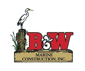 B & W Marine Construction logo
