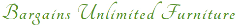 *Bargains Unlimited* New & Used Furniture Store logo