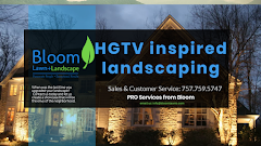 Bloom Lawn + Landscaping logo