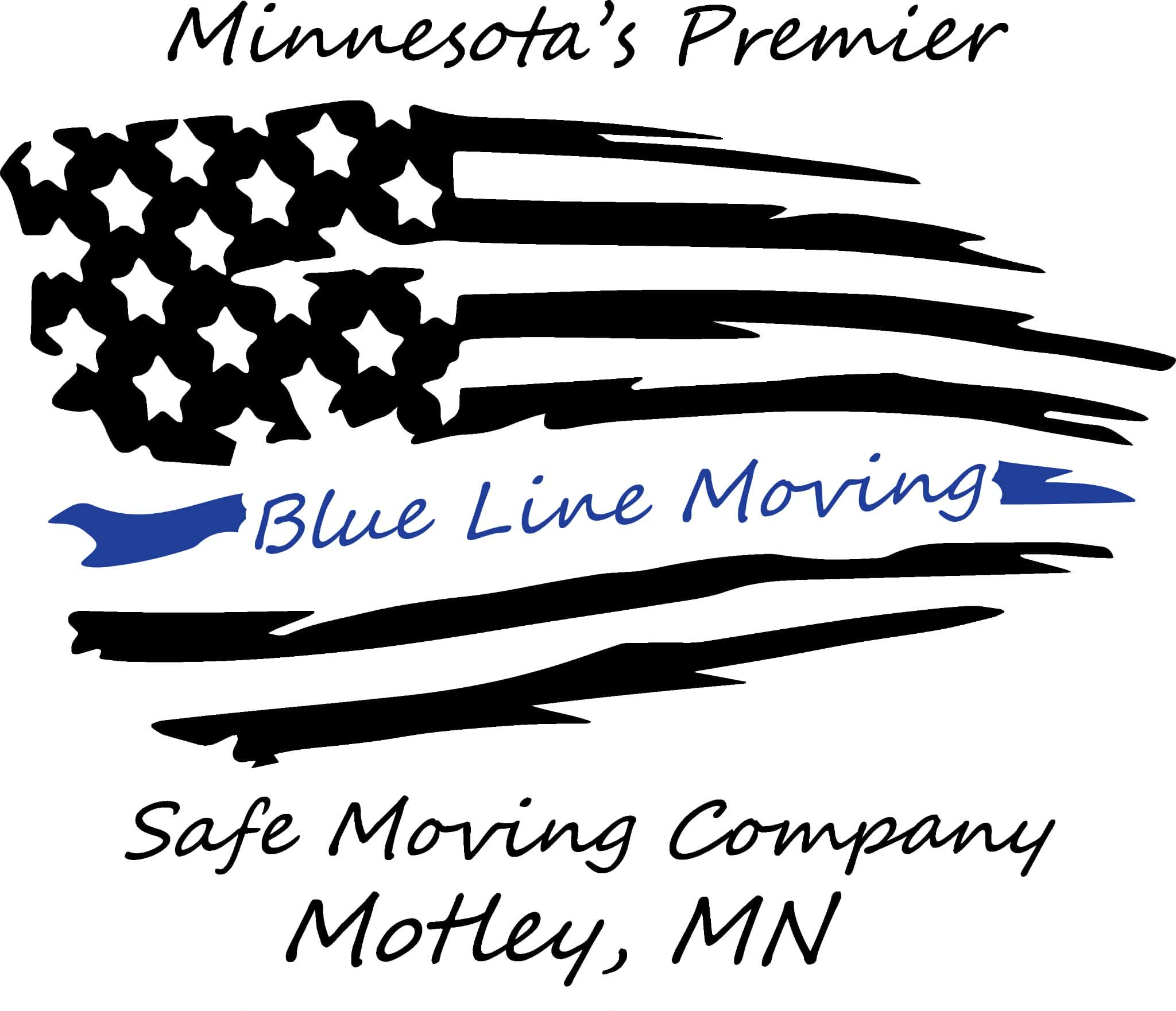 Blue Line Moving logo