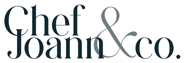 Chef Joann & Co. Catering + Events logo
