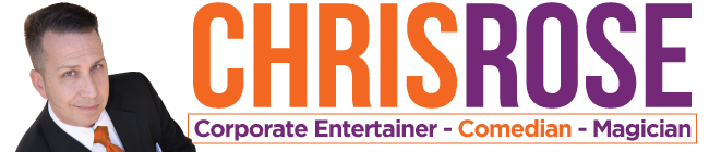 Chris Rose - Corporate Entertainer, Comedian, Magician logo