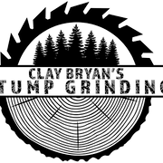 Clay Bryan's Stump Grinding logo