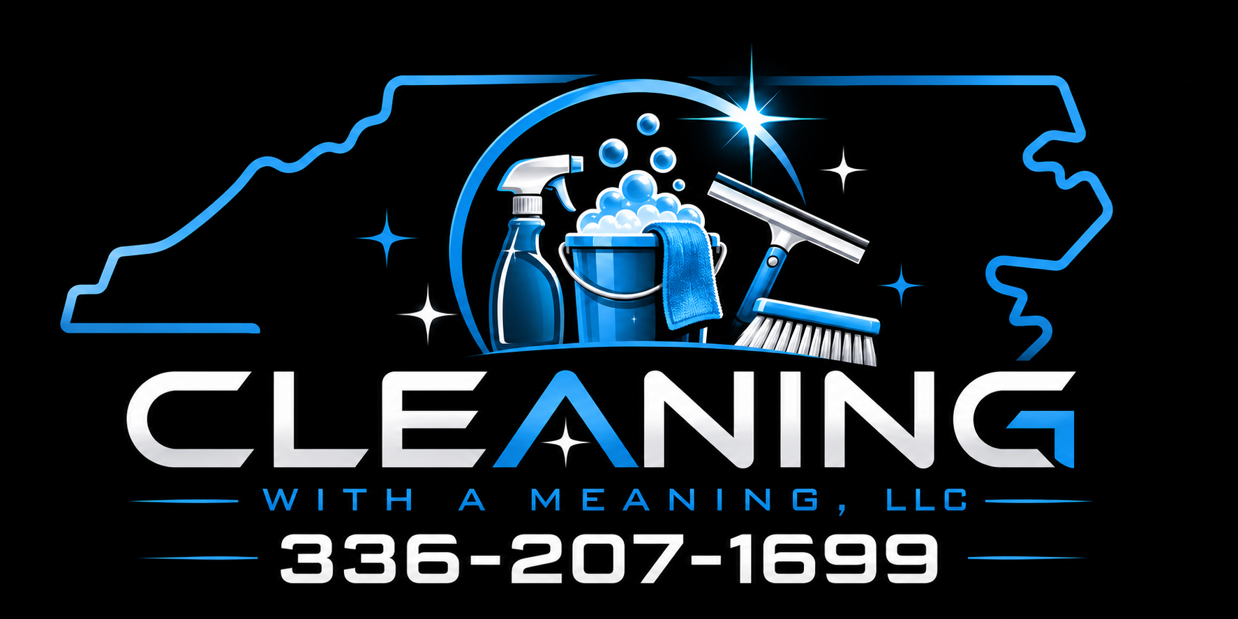 Cleaning with a Meaning LLC logo