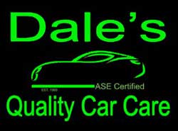 Dale's Quality Car Care logo