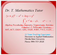 Dr. T. Jacksonville Math Tutor logo
