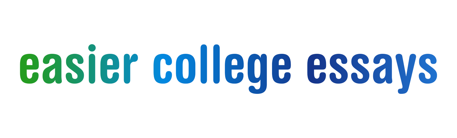 Easier College Essays + Admissions logo