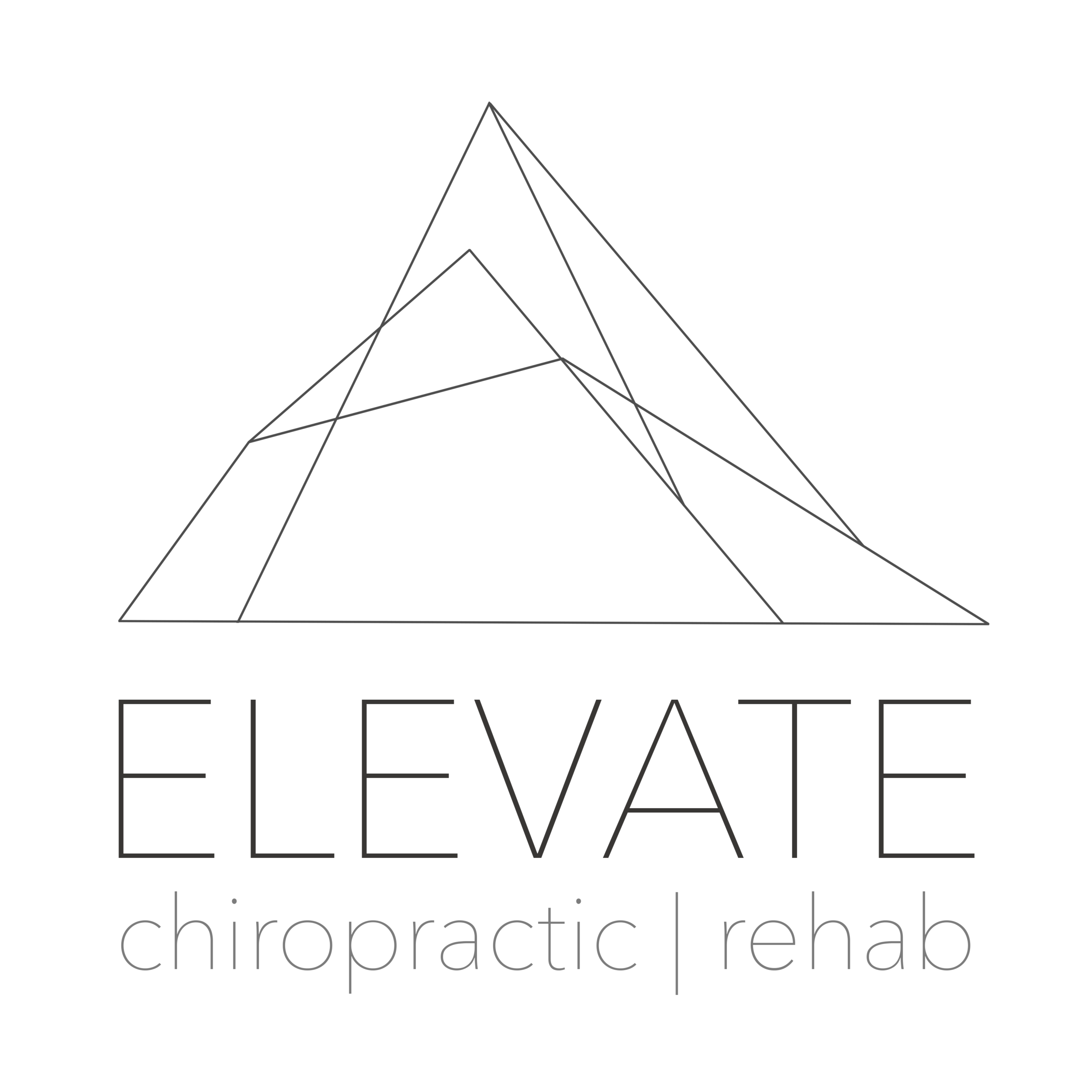 Elevate Chiropractic and Rehab logo