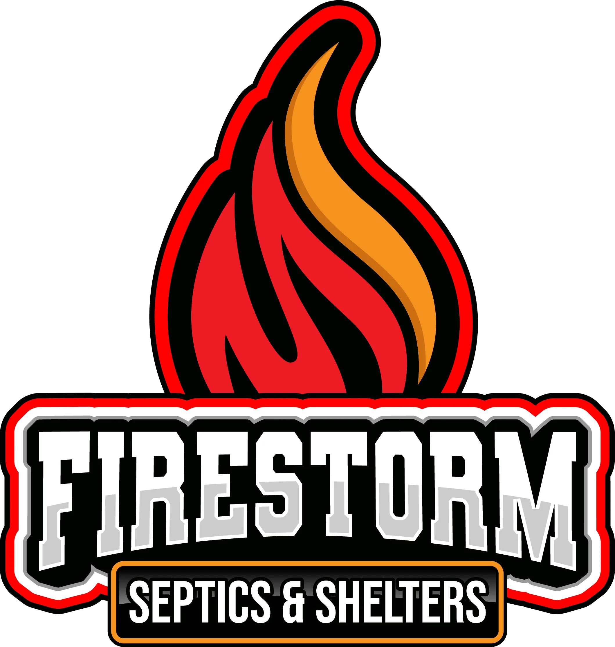 Firestorm Septics & Shelters logo