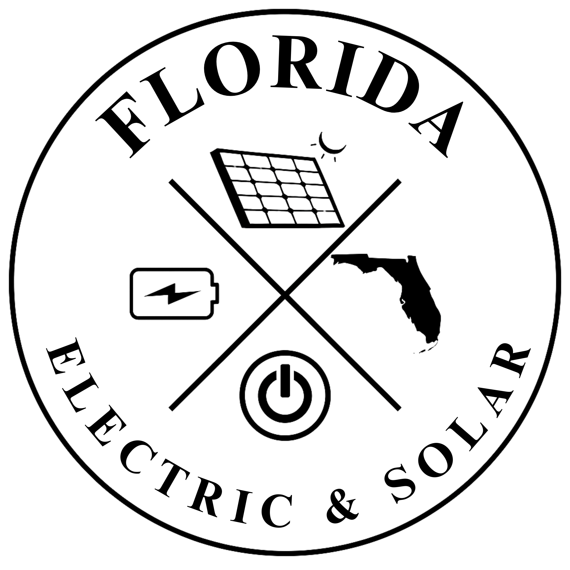 Florida Electric & Solar logo