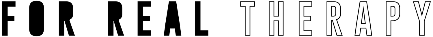 For Real Therapy logo