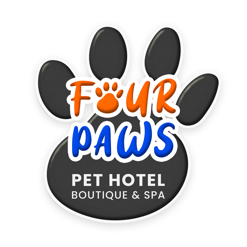FOUR PAWS PET HOTEL BOUTIQUE & SPA logo