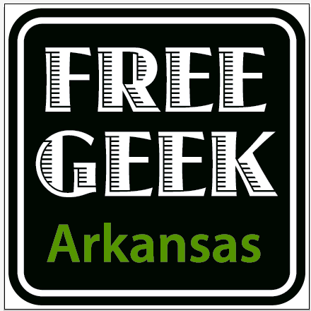 Free Geek Arkansas logo