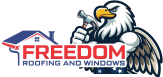 Freedom Roofing and Windows logo