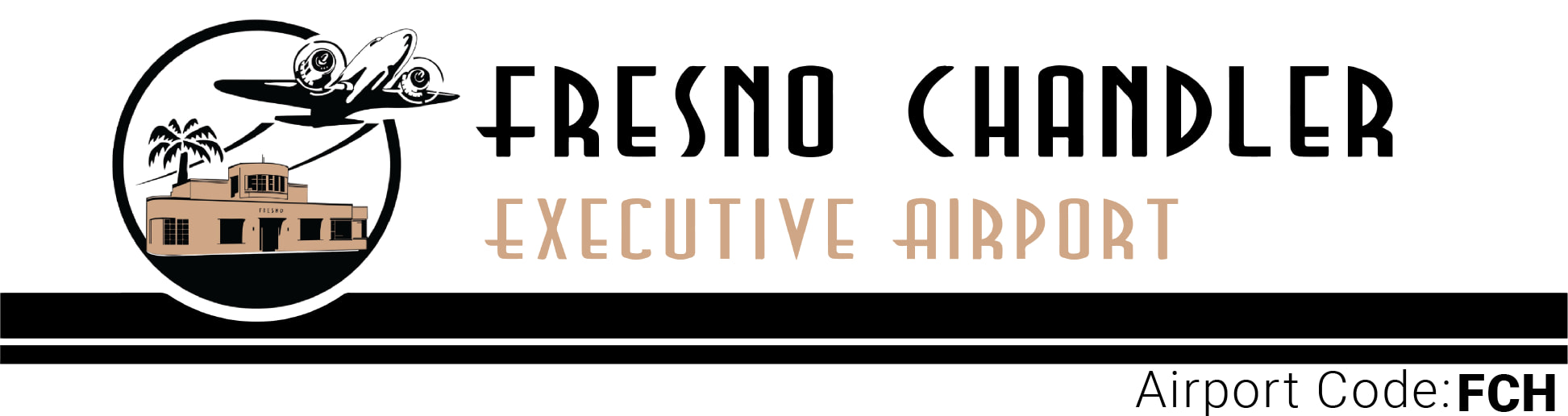 Fresno Chandler Executive Airport logo