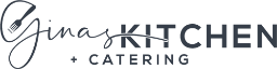 Gina's Kitchen + Catering // Gina's Catering & Events logo