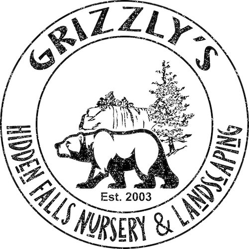 Grizzly's Hidden Falls Nursery & Landscaping logo