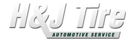 H & J Tire logo