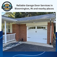 Hey Bo Garage Doors Bloomington logo