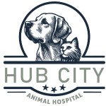 Hub City Animal Hospital logo