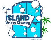 Island window cleaning of Boca Raton logo