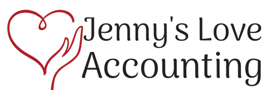Jenny's Love Accounting logo
