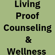 Living Proof Counseling & Wellness PLLC. Uptown/Kern Place Therapist logo