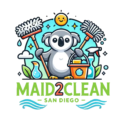Maid 2 Clean San Diego logo