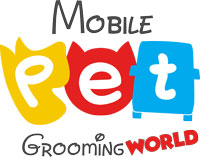 Mobile Pet Grooming World logo