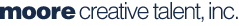 Moore Creative Talent, Inc. c logo