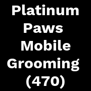 Platinum Paws Mobile Grooming logo