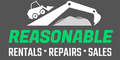 Reasonable Rentals, Sales, and Repairs logo
