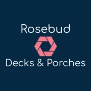 Rosebud Decks & Porches logo