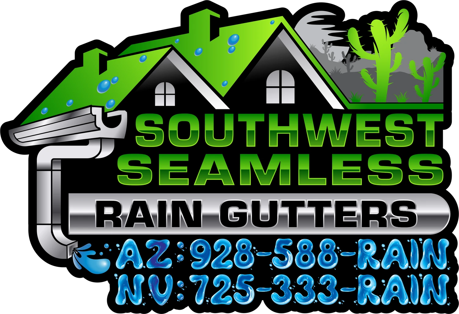 Southwest Seamless Rain Gutters Las Vegas logo