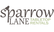 Sparrow Lane - Tabletop Event Rentals logo