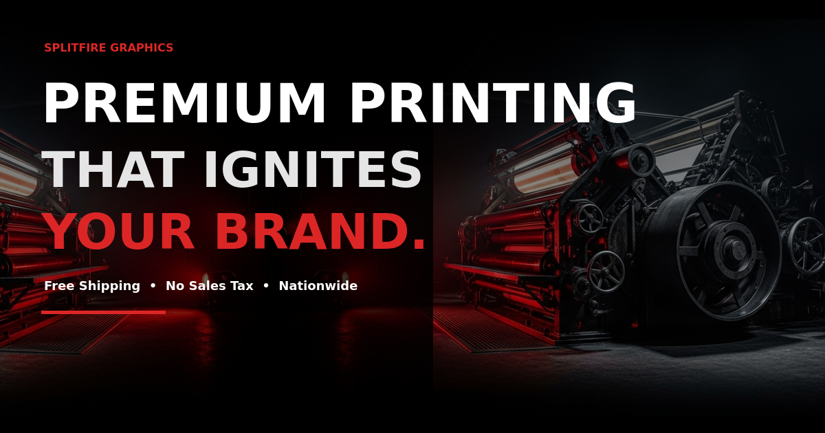 SplitFire Graphics & Print Shop logo