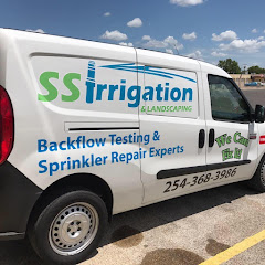 SS Irrigation & Landscaping logo
