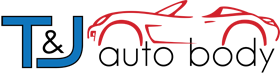T & J Auto Body logo