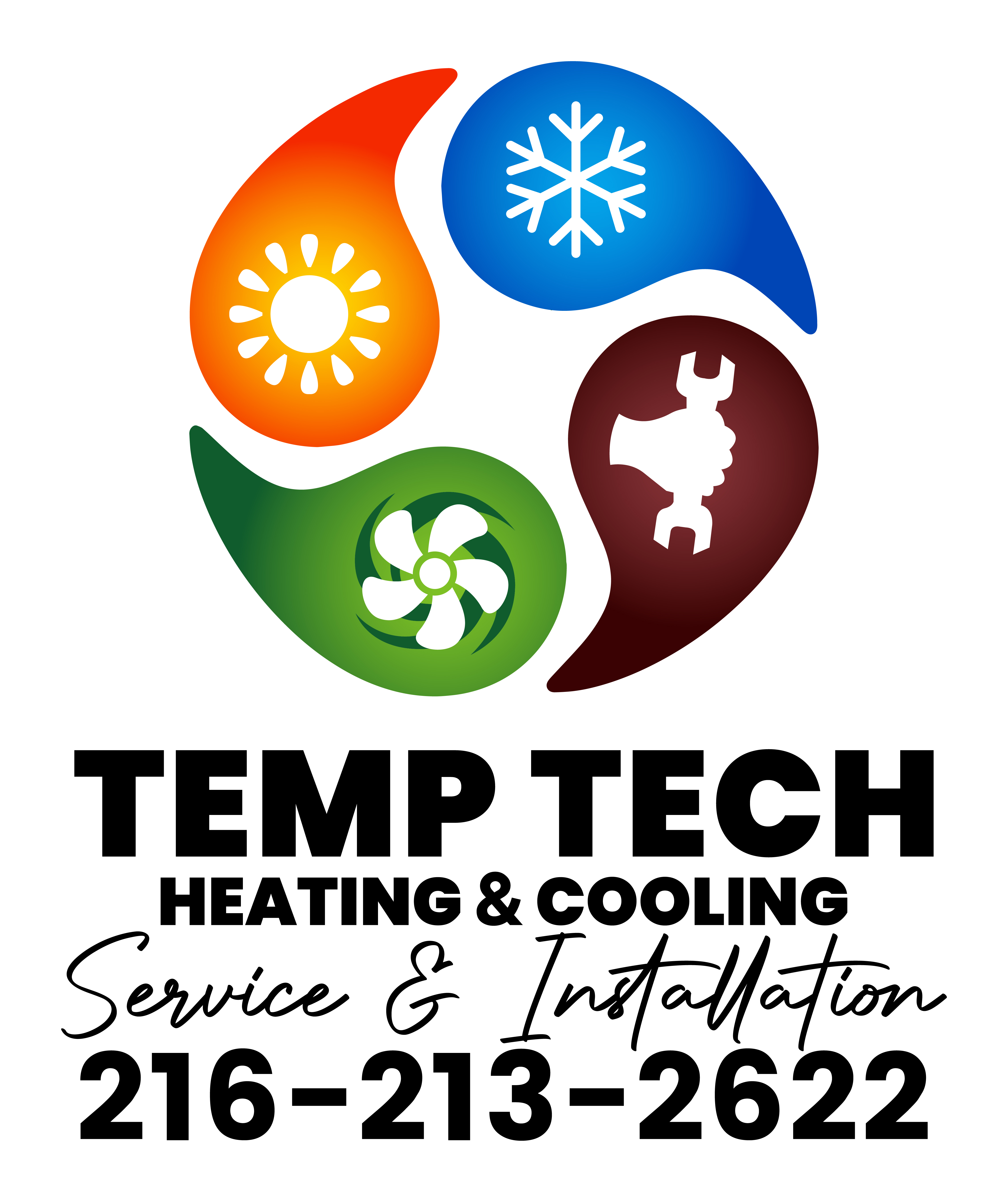 Temp Tech Heating and Cooling logo