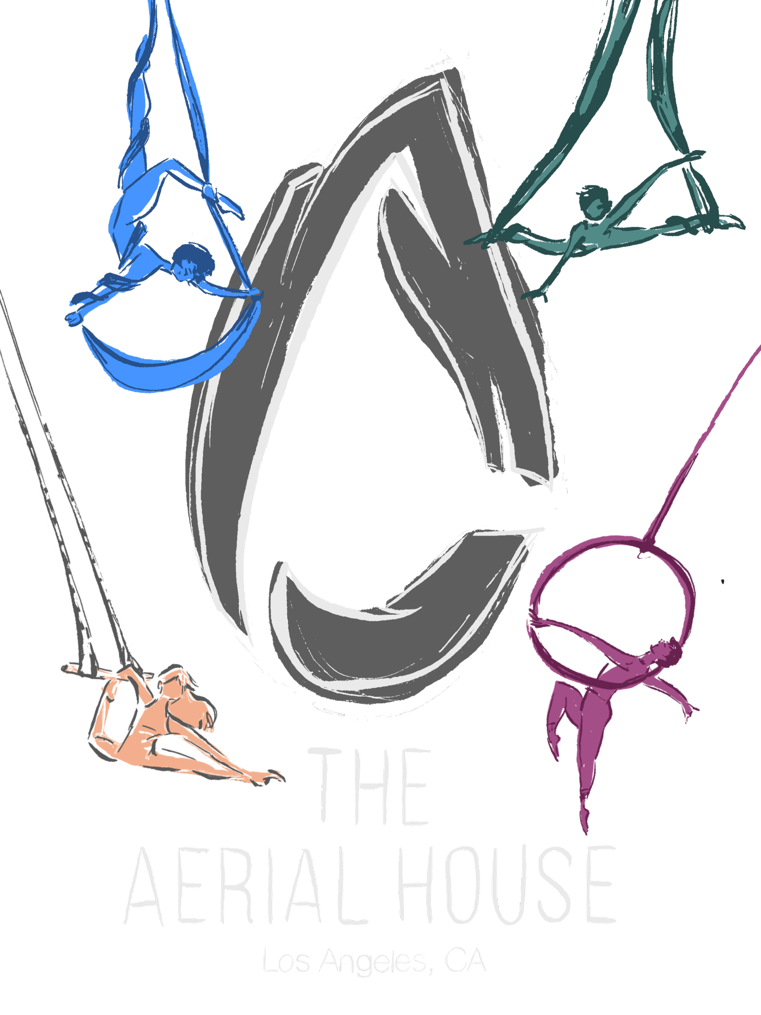 The Aerial House logo