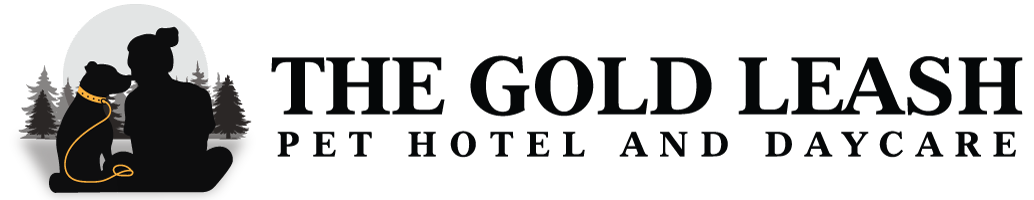The Gold Leash Pet Hotel & Daycare logo