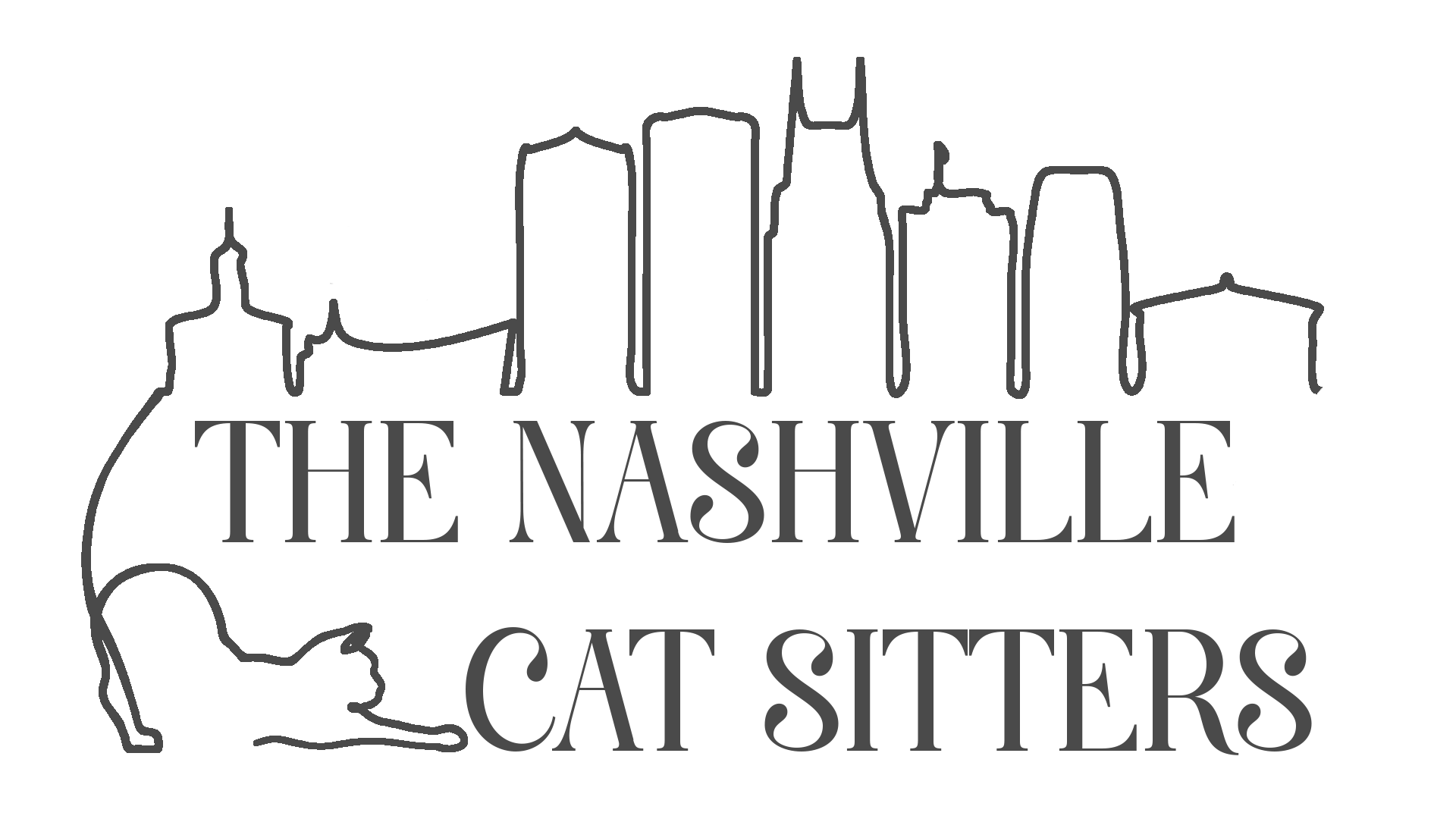 The Nashville Cat Sitters logo